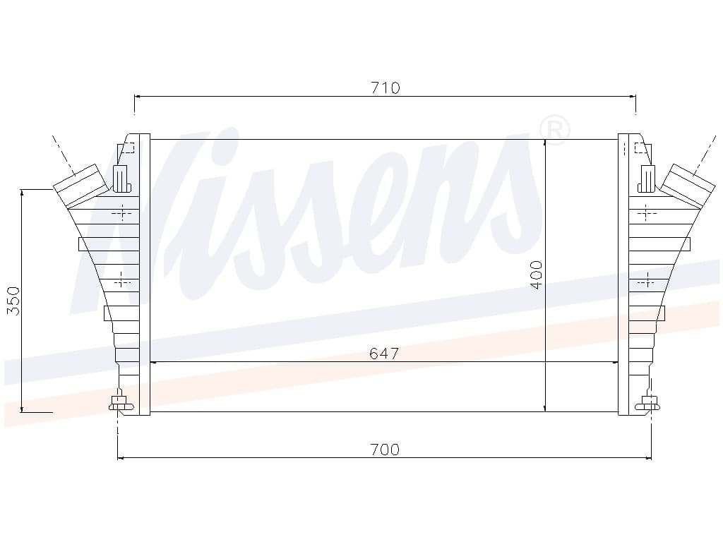 Intercooler Opel Signum 2,0/2,2 16V DTI 04/02-