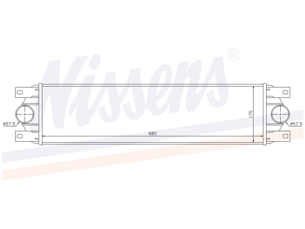 Intercooler Renault Master II 2,8 DTI 09/97- från Galwin