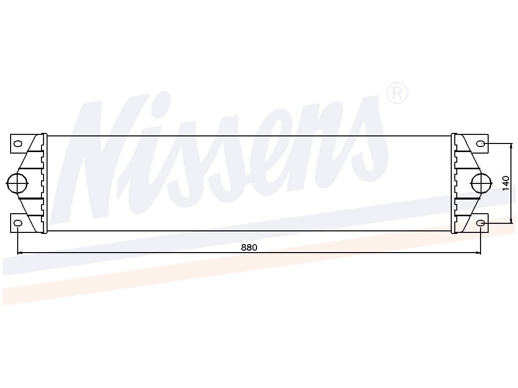 Intercooler Renault Master II alla mod. 01/98- från Galwin