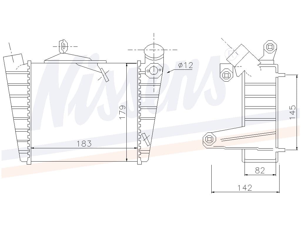 Laddluftkylare Seat/Skoda/VW Quickfit från Galwin