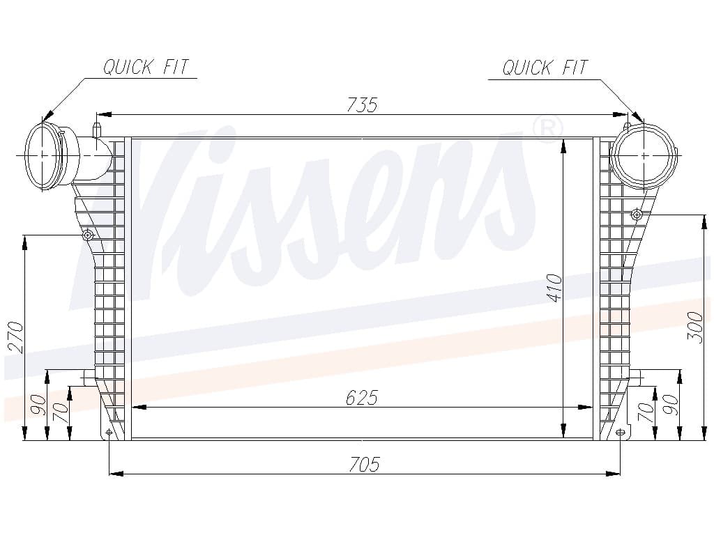 Laddluftkylare VW från Galwin