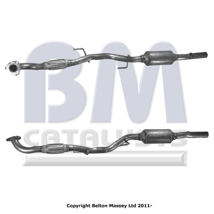 Katalysator bakre 1,4 BXW/1,6 BTS — Bakaxel från Galwin