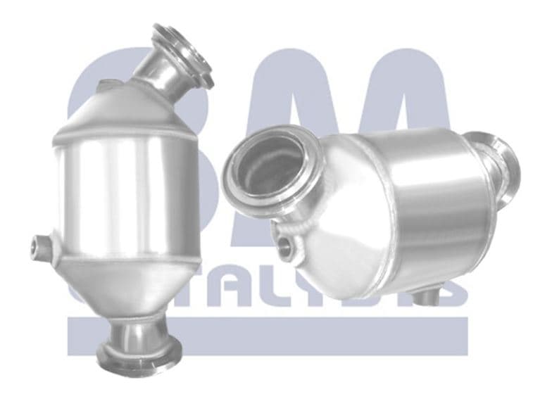 Katalysator bakre för bil utan DPF