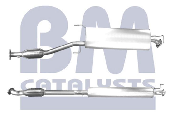 Katalysator bakre, inkl montsats — Bakaxel från Galwin