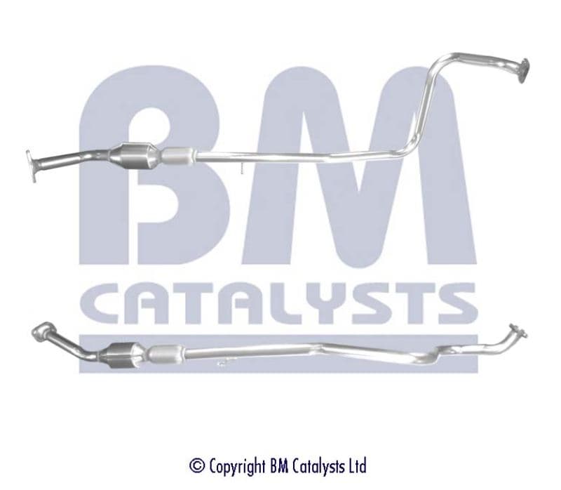 Katalysator bakre inkl montsats