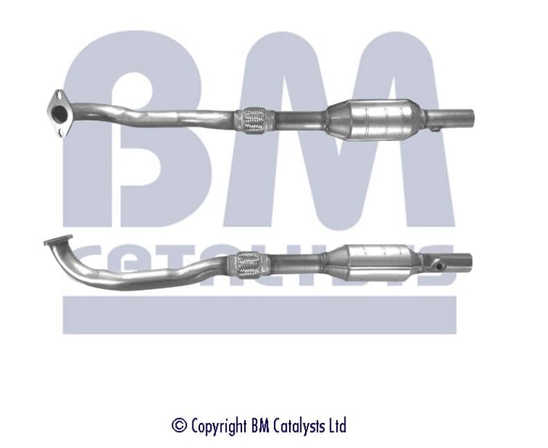 Katalysator bakre inkl montsats