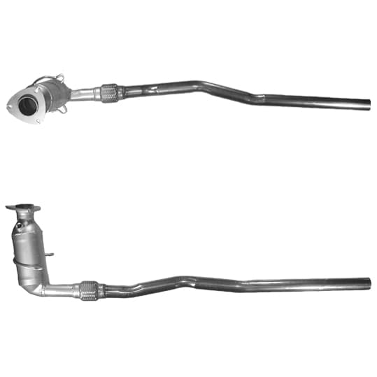 Katalysator Corsa med monteringssats från Galwin