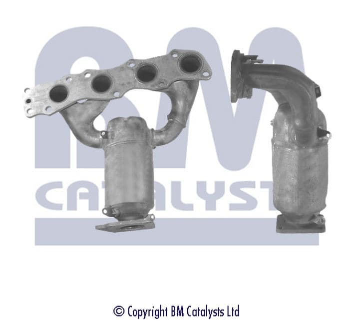 Katalysator fraämre inkl montsats från Galwin