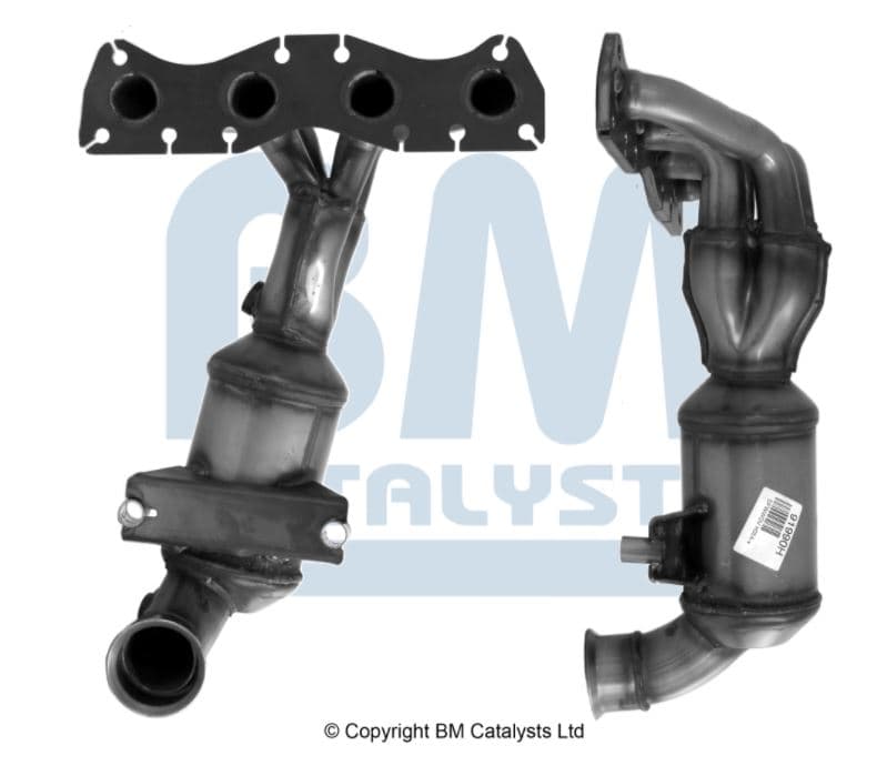 Katalysator fram, inkl montsats — Framaxel från Galwin