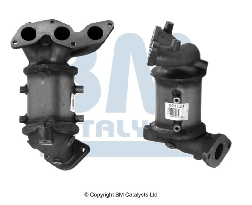 Katalysator fram, inkl montsats — Framaxel från Galwin