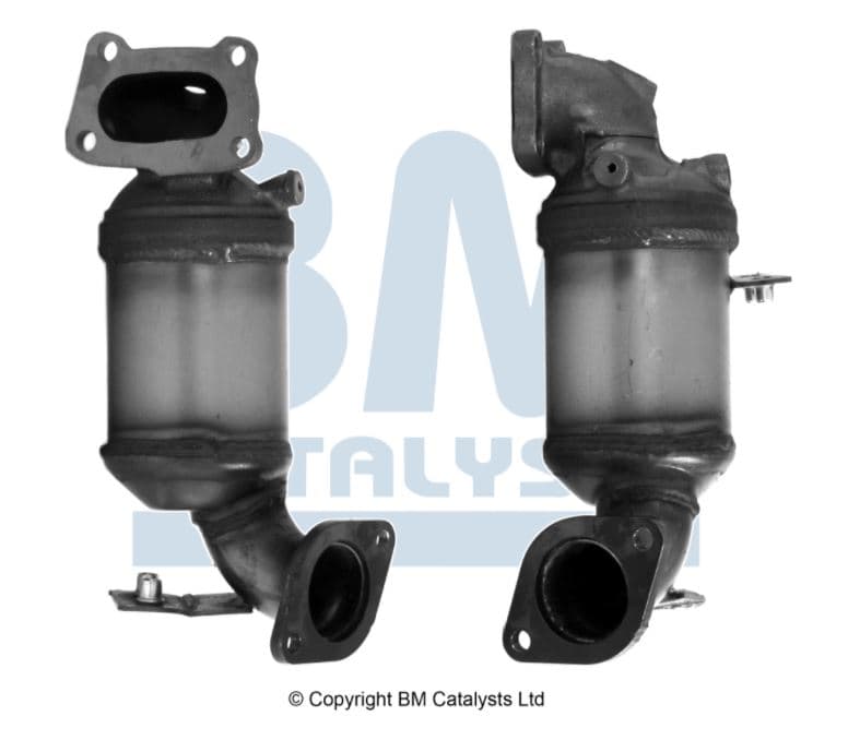 Katalysator främre, inkl montsats