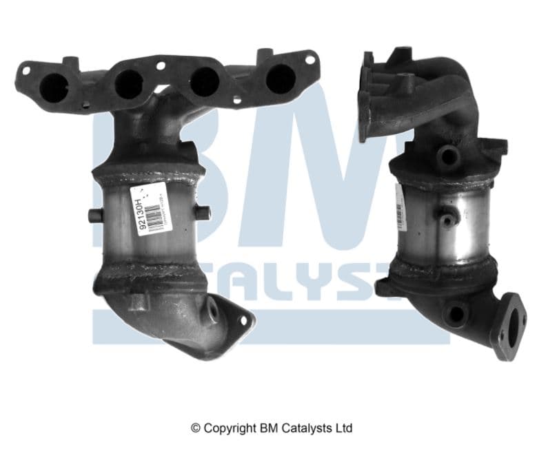 Katalysator främre inkl montsats från Galwin