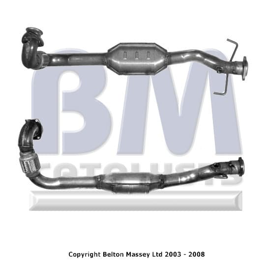 Katalysator inkl monteringssats Saab 9-5