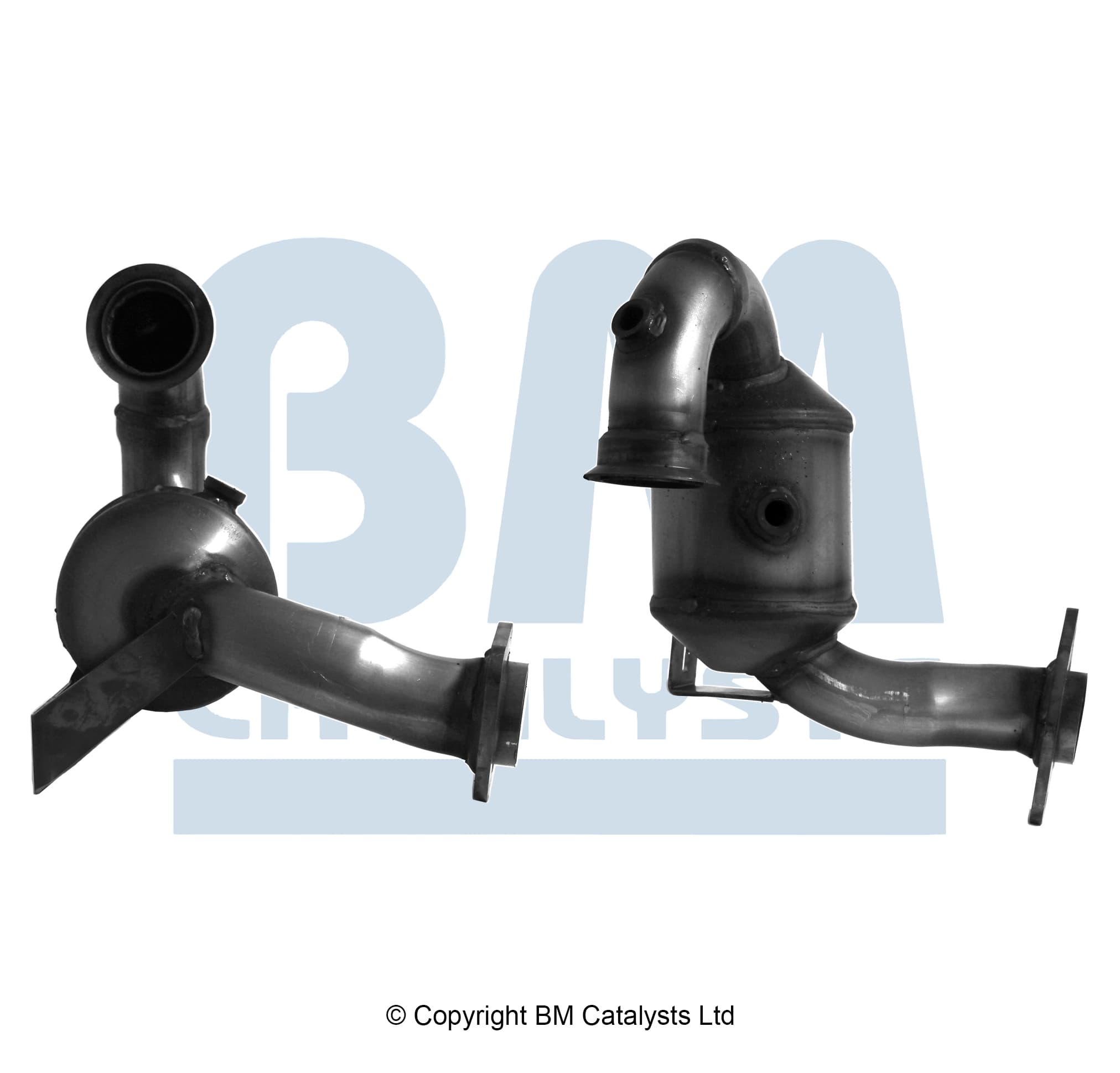 Katalysator, inkl montsats, MB från Galwin