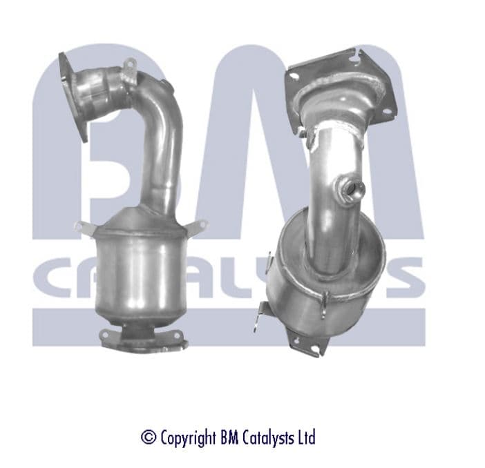 Katalysator inkl montsats