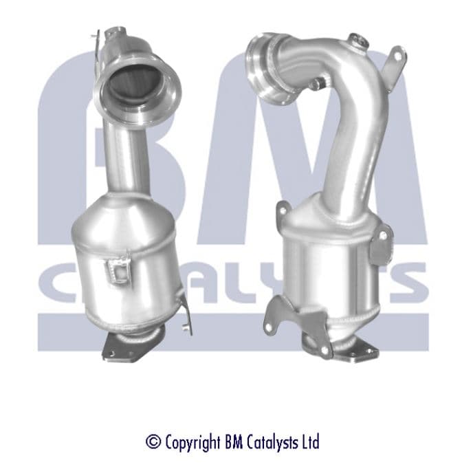 Katalysator inkl montsats