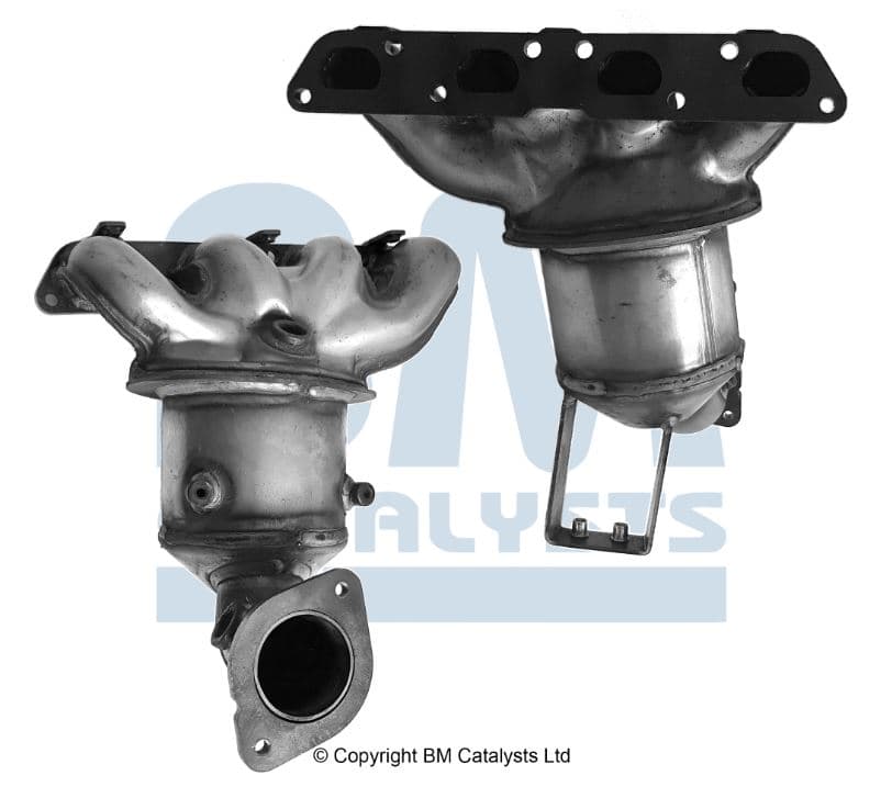 Katalysator inkl montsats