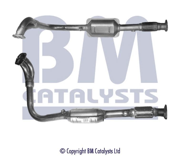 Katalysator inkl montsats