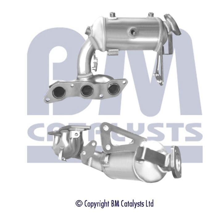 Katalysator inkl montsats