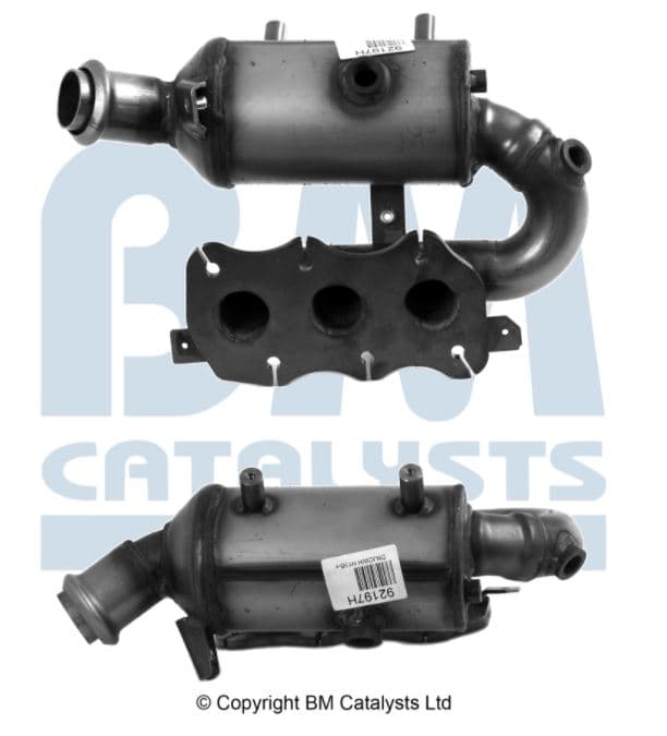 Katalysator med grenrör från Galwin