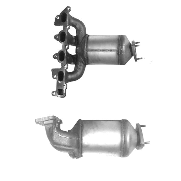 Katalysator med monteringssats från Galwin