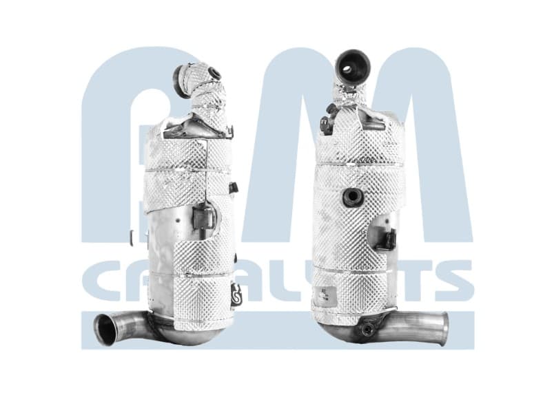 Katalysator med partikelfilter, inkl montsats från Galwin