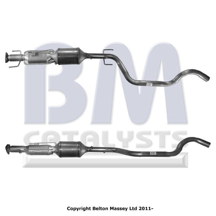 Katalysator med partikelfilter Opel från Galwin