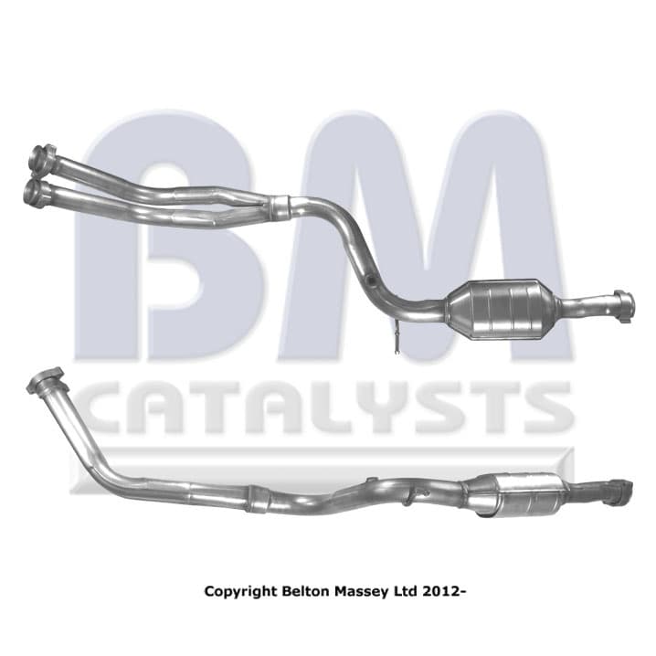 Katalysator Mercedes, ej E-märkt från Galwin