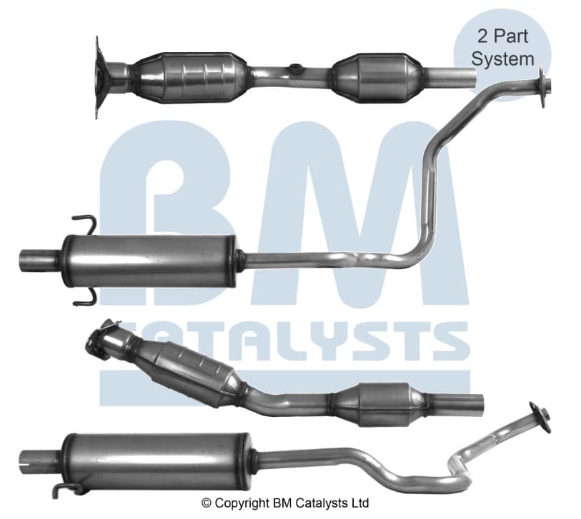 Katalysator Prius ink mont sats från Galwin