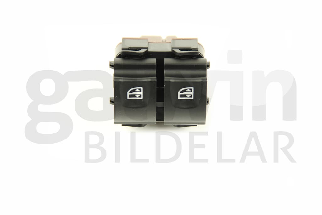 Knappsats fönsterhiss fram, 2st knappar, för styrning av bakre hissar från Galwin