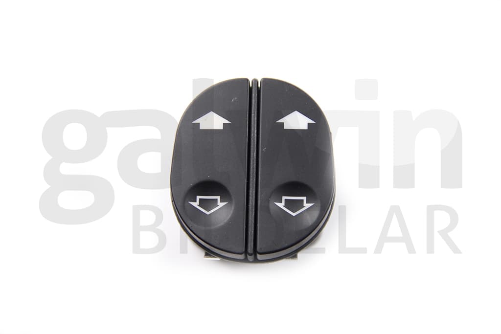 Knappsats fönsterhiss fram, 2st tvåvägsknappar, ej komf.funtion