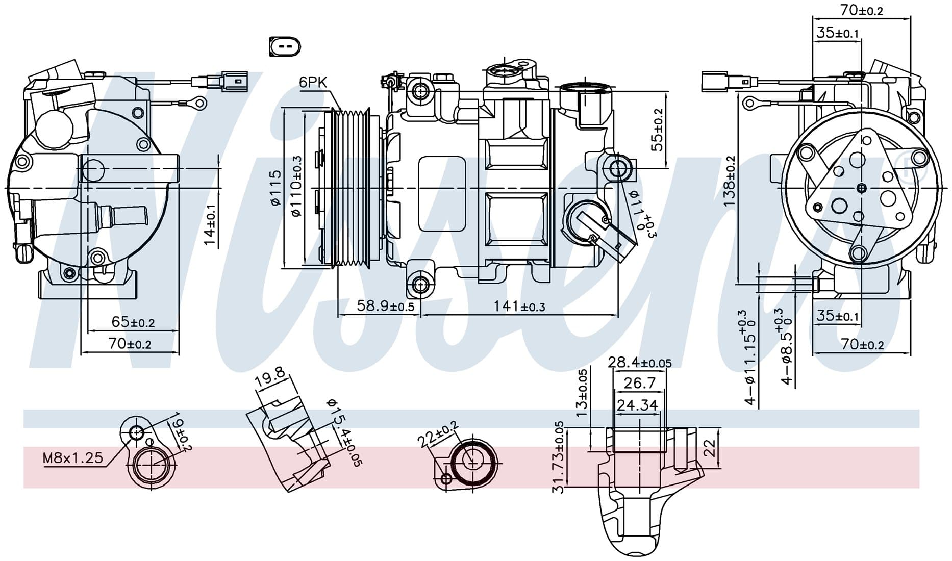 Kompressor AC, Audi från Galwin