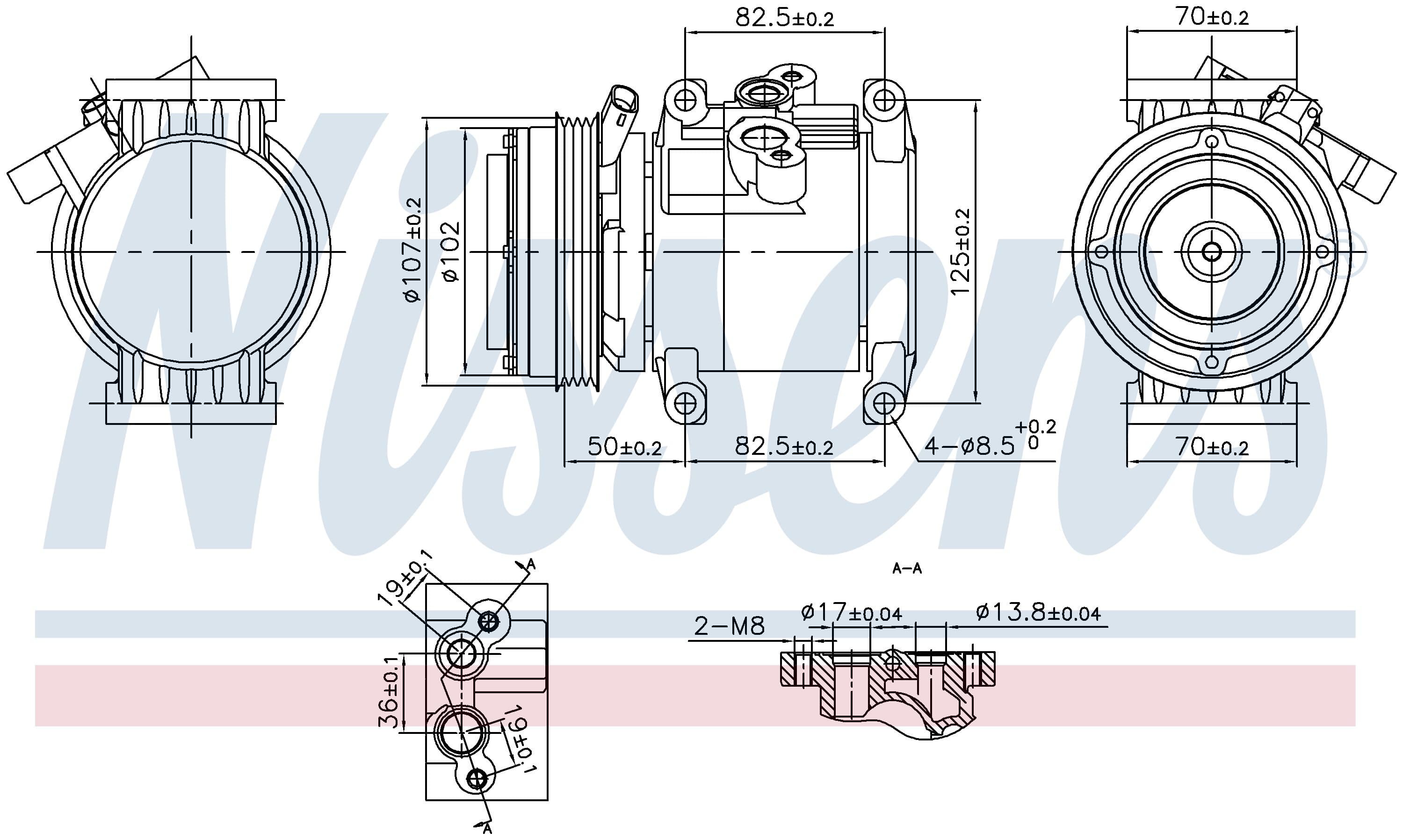 Kompressor ac, Chevrolet