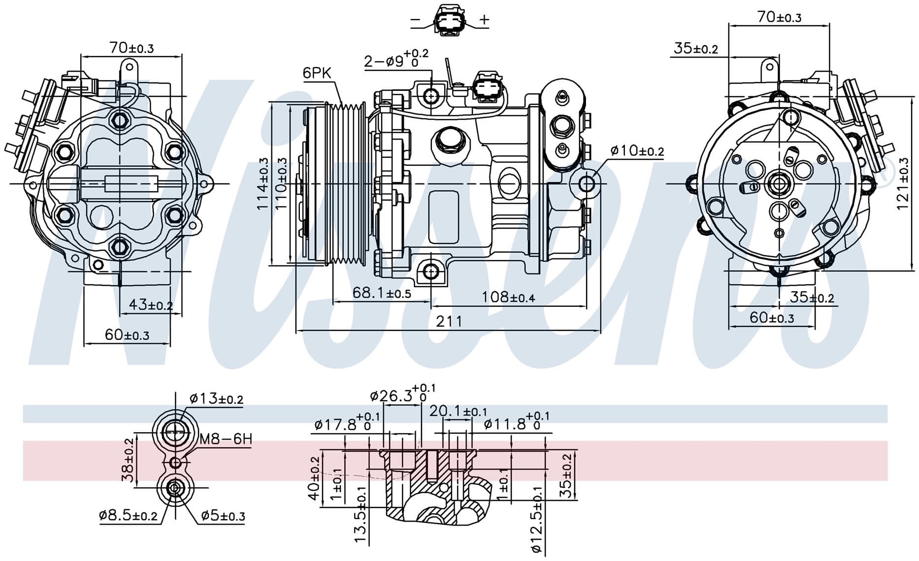 Kompressor ac, Fiat mfl
