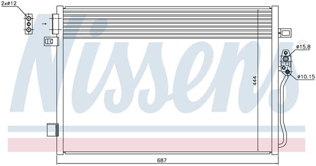 Kondensor ac, Fiat från Galwin