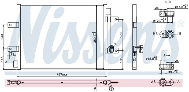 Kondensor ac, Fiat från Galwin