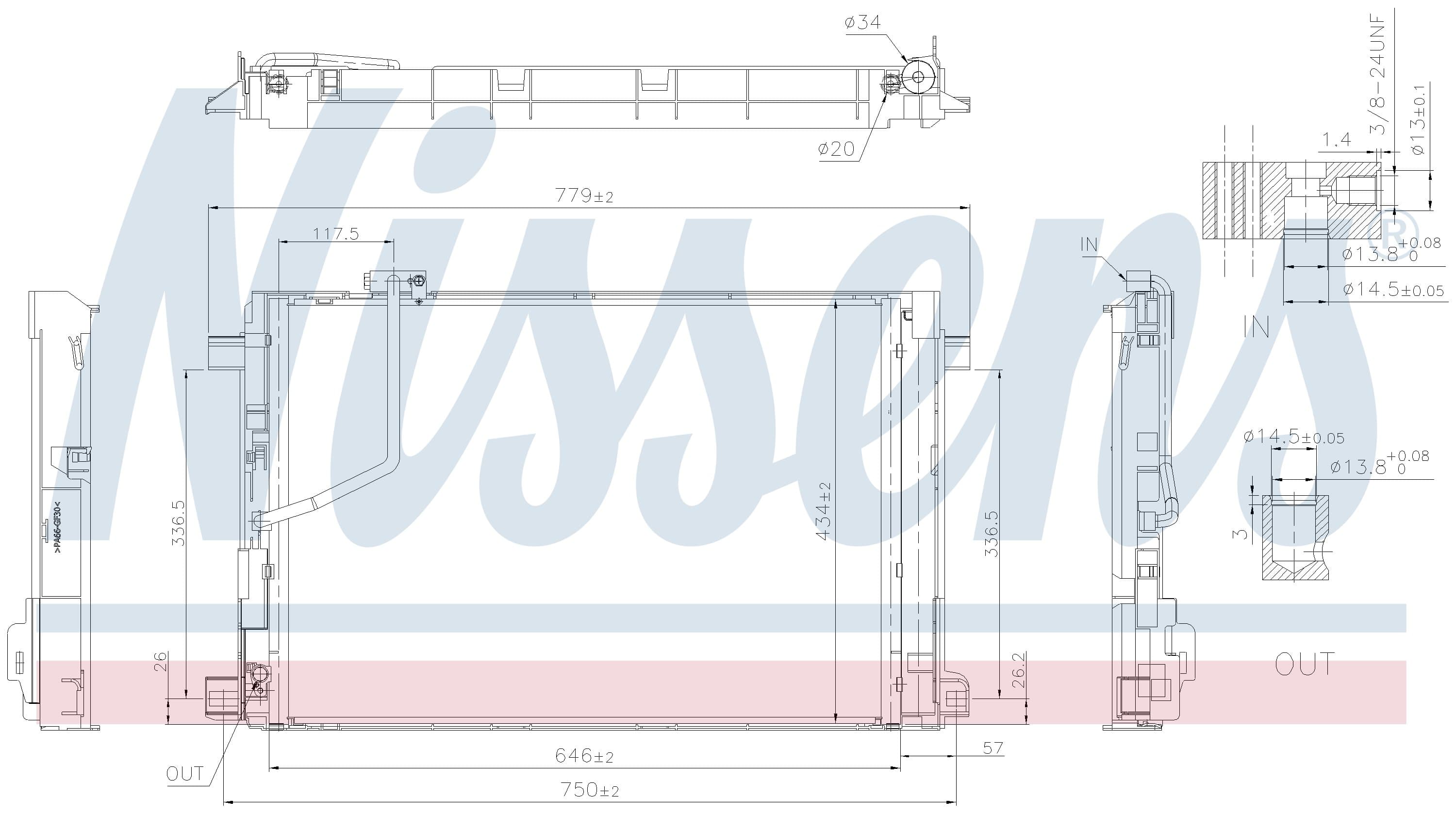 Kondensor ac inkl torkfilter, MB