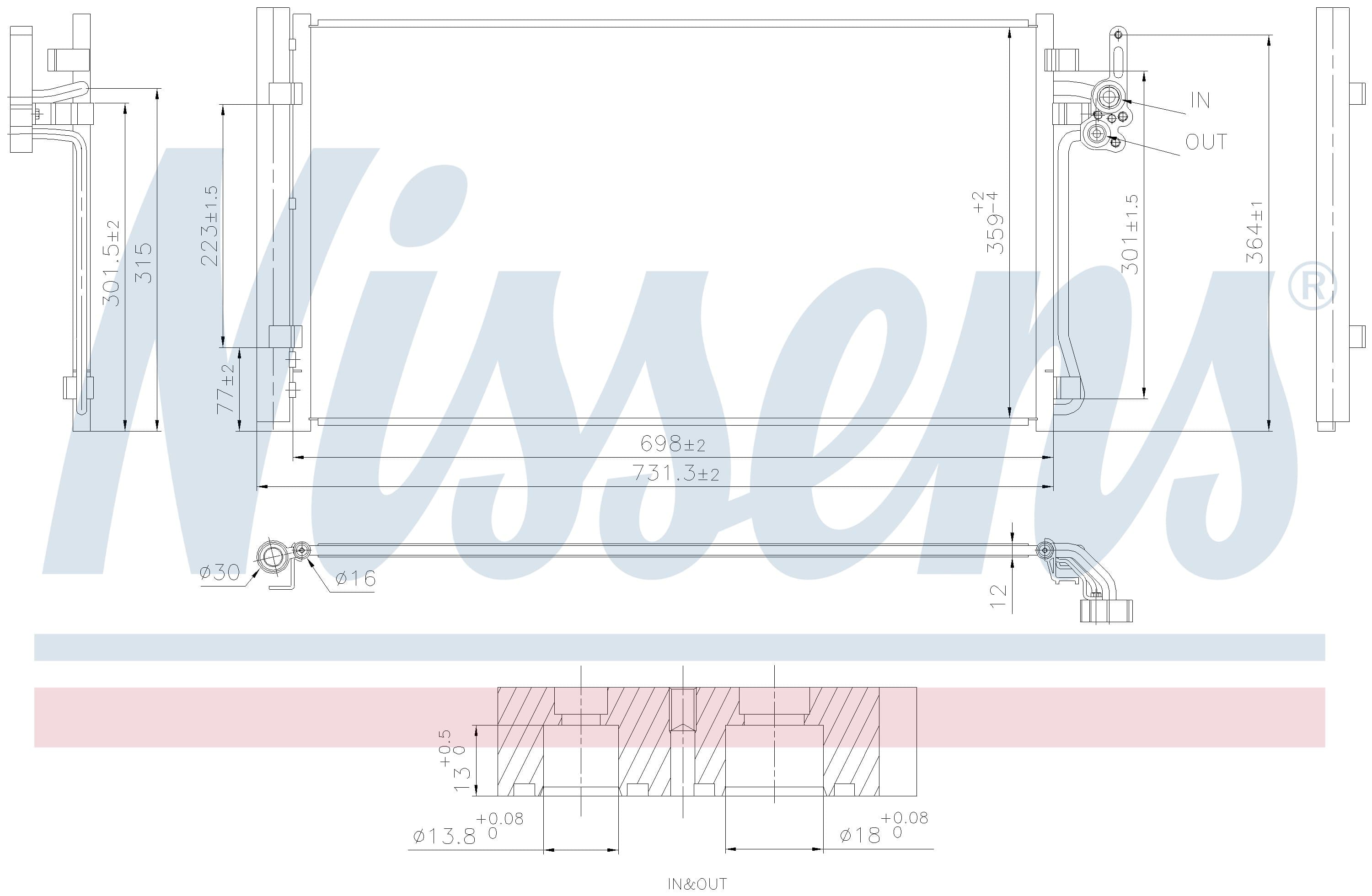 Kondensor ac, Jaguar från Galwin