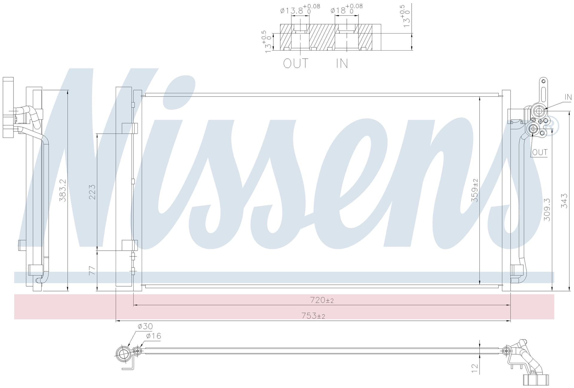 Kondensor ac, Land Rover