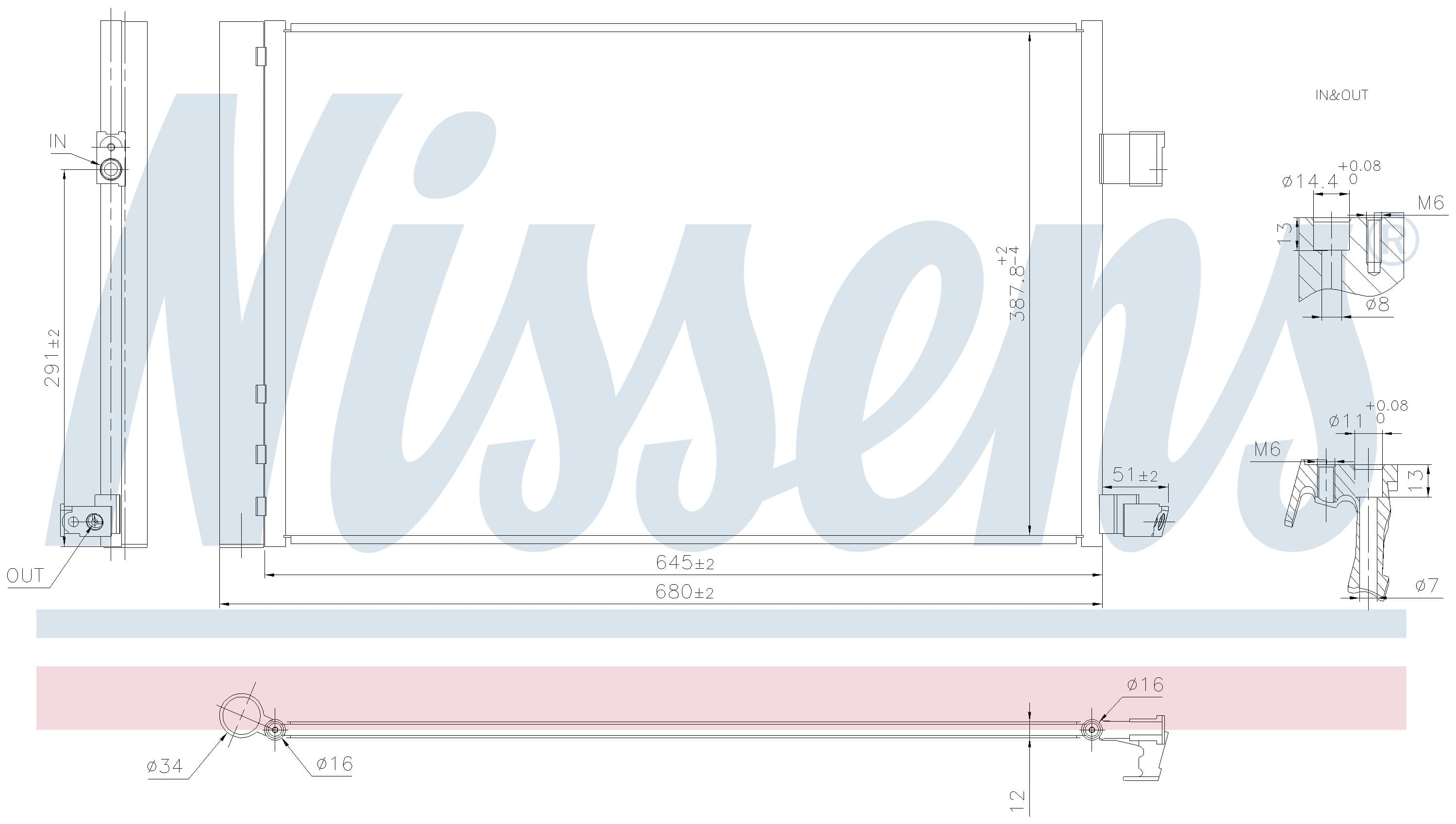 Kondensor ac, Range Rover, inkl torkfilter