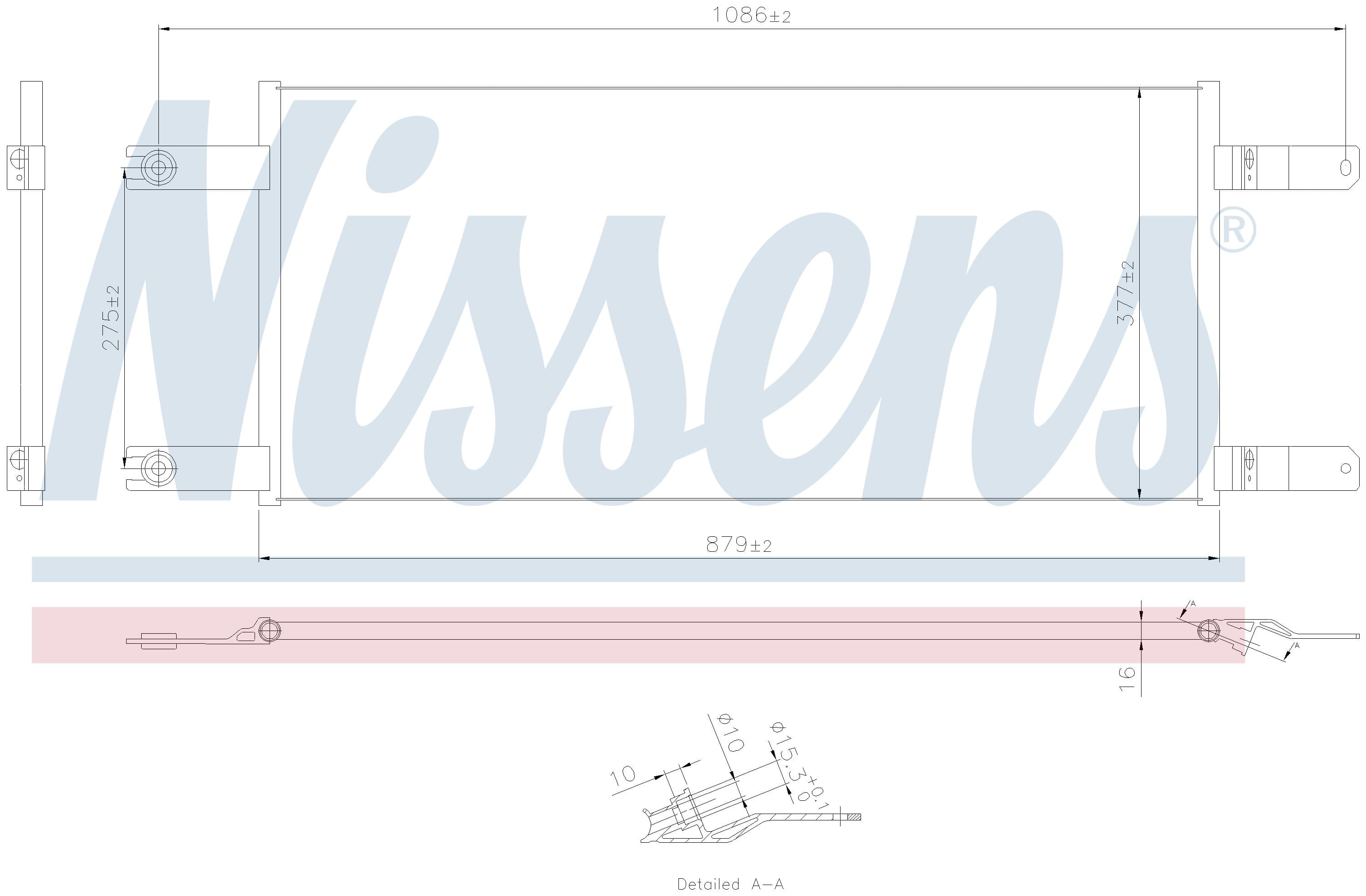 Kondensor ac, Scania från Galwin