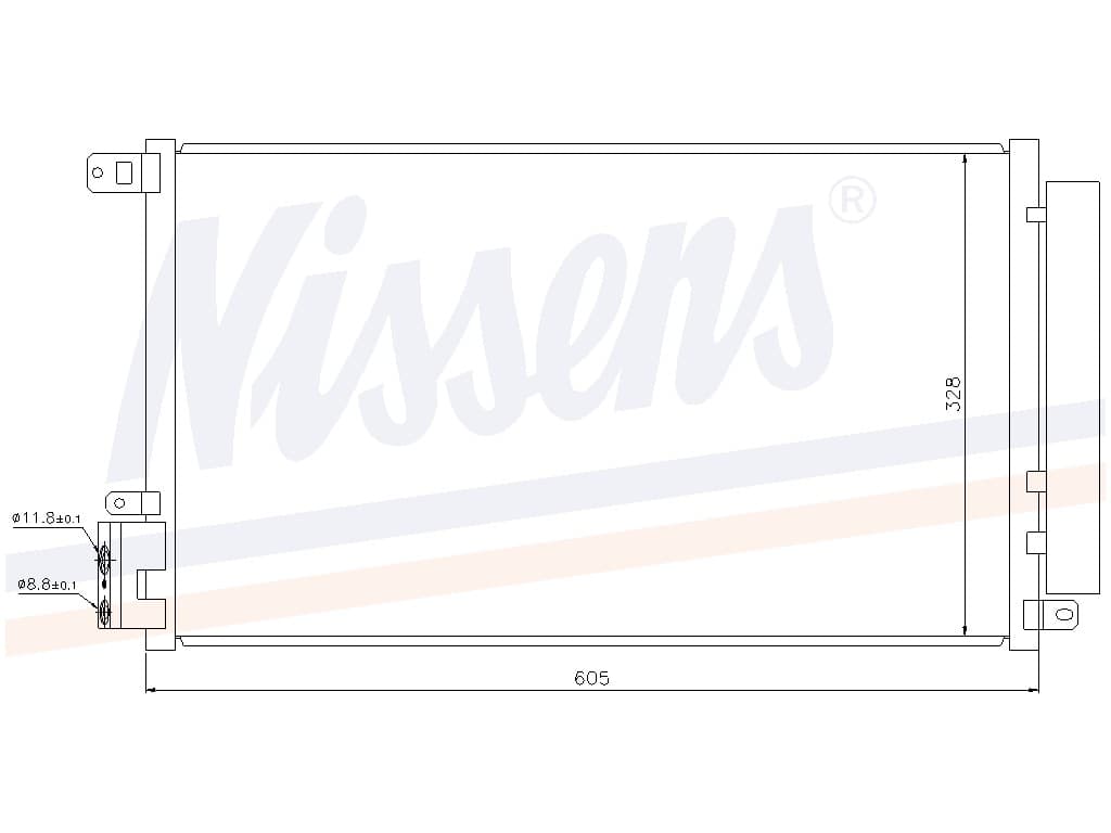 Kondensor Alfa Romeo från Galwin
