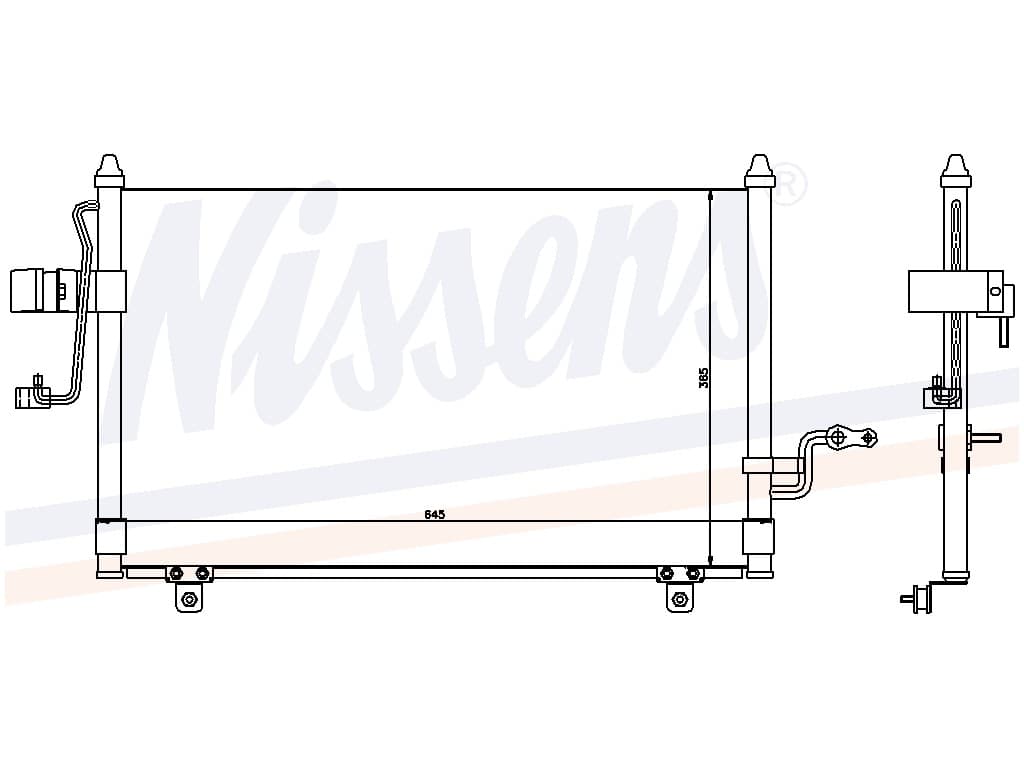 Kondensor Chevrolet från Galwin