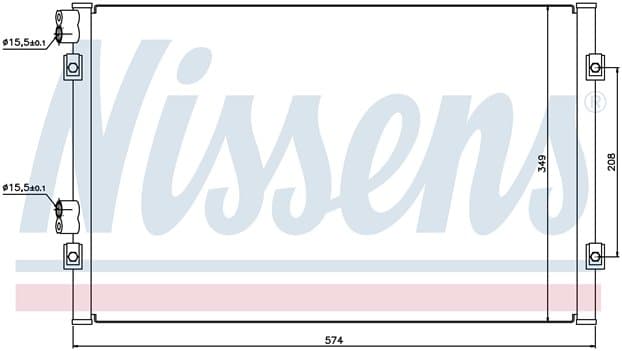 Kondensor Chrysler PT Cruiser alla mod. 06/00- från Galwin