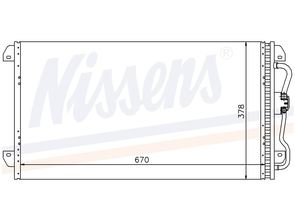 Kondensor Chrysler Stratus alla mod. 02/95- från Galwin