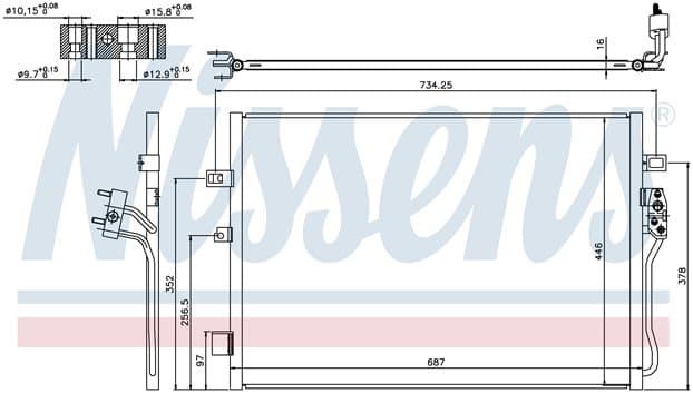 Kondensor, Dodge, Fiat från Galwin
