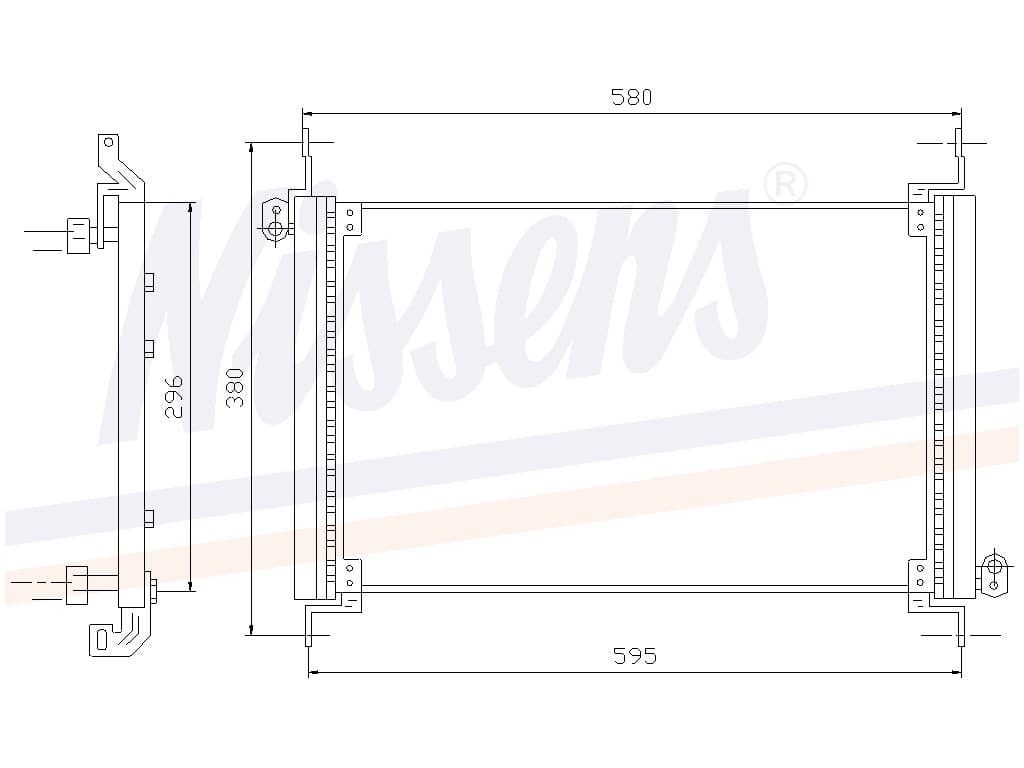 Kondensor Fiat Brava 1,8 16V från Galwin