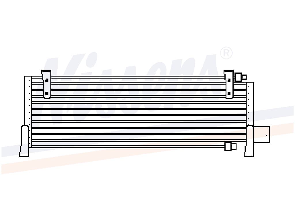 Kondensor Jeep Cherokee 4,0 Aut. 01/91-12/98 från Galwin