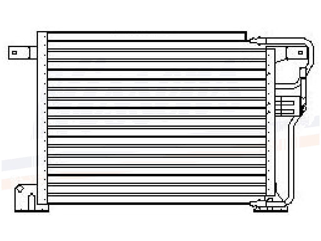 Kondensor Jeep Grand Cherokee 01/95-12/98 från Galwin