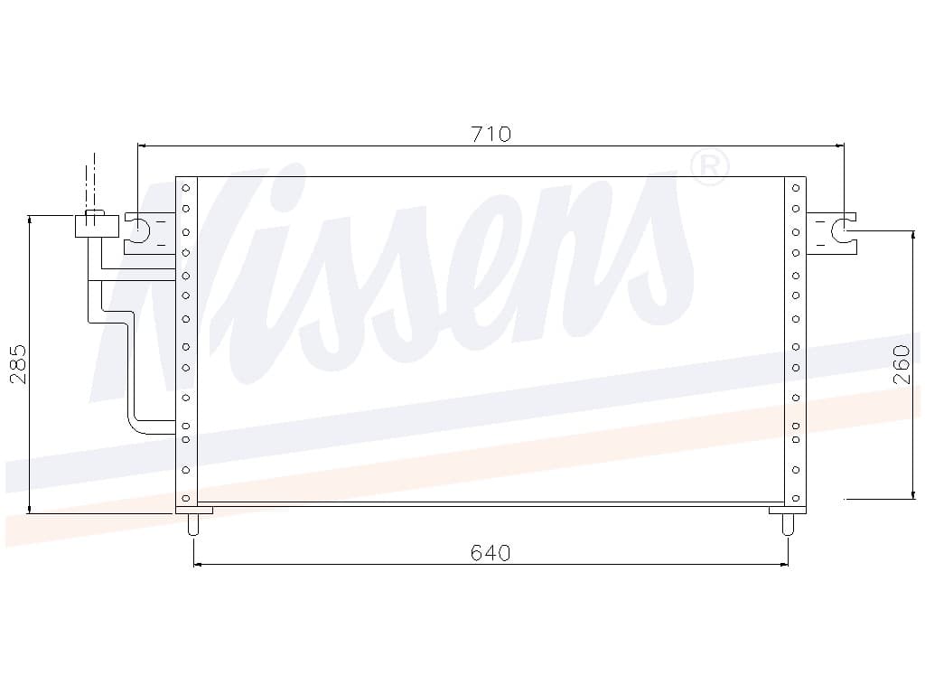 Kondensor Mitsubishi Colt CA4/CA5/CC4 alla mod. Man/aut från Galwin